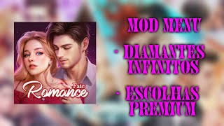 ROMANCE FATE MOD MENU | DIAMANTES INFINITOS ESCOLHAS PREMIUMS GRÁTIS ATUALIZADO #modapk #jogos #hack