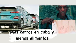 MÁS CARROS EN CUBA Y MENOS COMIDA, análisis económico de las importaciones #economía #cuba