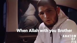 Khabib: When Allah with you nobody can broke you #ufc #khabib