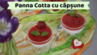 Panna Cotta vegană - un deliciu