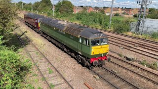 West Coast Railways class 57 double light engine with 57009 & 57010 - 13/09/24