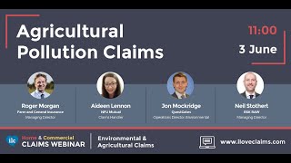 Agricultural Pollution Claims Webinar