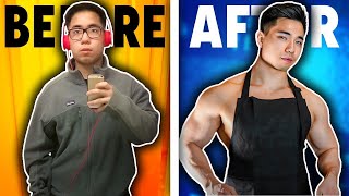 3 Year Natural Physique Transformation (Asian Guy)