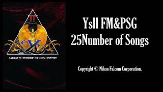 【FM-X】YsII FM&PSG  -25Number of Songs-【PSG】