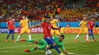 chile 3 -- 1 australia World Cup 2014