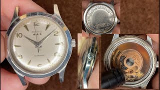 Benrus 1960s Model FE23 Caliber. 245 Swiss Vintage Mechanical Watch Movement sound, Appearance etc.