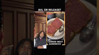 Canned Meat Sandwich! Jail or Release? #shorts #foodie #jailbreak #recipe #funny #frugal