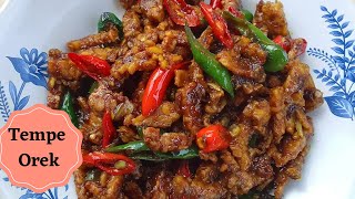 RESEP TEMPE OREK PEDAS MANIS ][ SIMPLE DAN RASANYA PALING ENAK !!