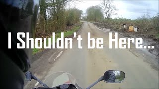 Yamaha R125 - Getting Lost in the Countryside Before a Storm