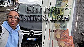 LAST DAY VLOG| IN MILAN, ITALY| HEADED BACK TO THE USA 🇺🇸