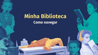 Minha Biblioteca: como navegar