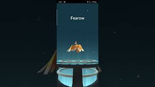 Spearow evolves to Fearow!