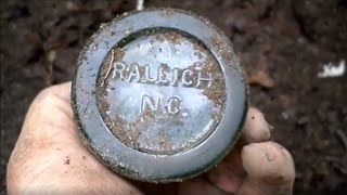 Digging Selma and Raleigh N.C. for Antique Bottles