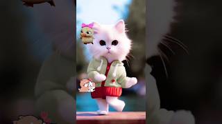 cute cat dance 🩰#cat#dance#cute#shorts#short#funny