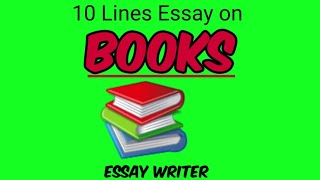 Books 📚 || 10 Lines Essay on Books || Short Essay on Books 📚