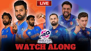 🔴 Live : India vs Afghanistan ICC T20 World Cup | Super 8 | Live Discussion