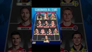 Scandinavia All Stars Sweden / Denmark / Norway #shorts