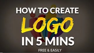 HOW TO MAKE YOUR OWN LOGO FOR FREEIN 5 MINS - quick & easy!!