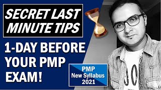 PMP EXAM LAST MINUTE TIPS| How to Prepare for PMP Exam TOMORROW | PMP Exam New Format 2022| PMBOK