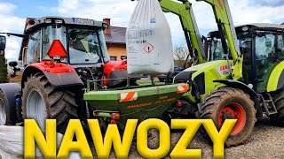 🌱 Nawozy 2022 🚜 Saletrzak już wysiany ✩ MF 5S & Amazone !!!