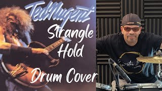 TED NUGENT - STRANGLEHOLD - (DRUM BREAK) DRUM COVER #drumcovers #drums #metal #tednugent