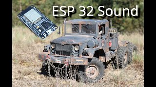 RC M35 Reo ESP32 Sound