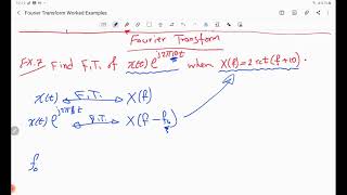 Fourier Transform Solved Examples (#07)