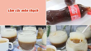 Làm các món thạch mát lạnh, bắt mắt