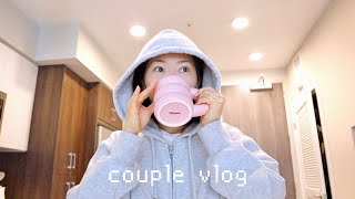 painful periods, life updates / couple vlog