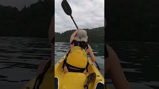 3 different Kayak adventures coming up in the next video! #turtle #colombia #kayak #biracialfamily