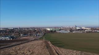 Bernburg von oben Blick aus 50m Höhe mit DJI Spark