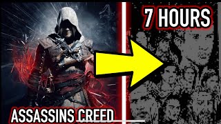 DRAWING Every ASSASSIN'S CREED Character From The Video Games 4K