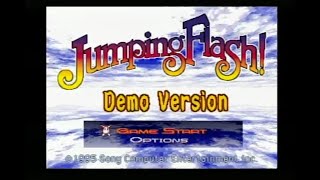 Jumping Flash! - Demo Gameplay - PlayStation Picks (PS1)