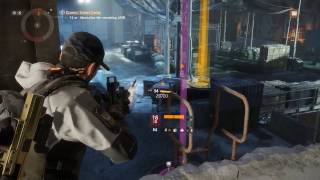 The Division - Gameplay #5 "Queens Tunnel Camp, JTF last assault"