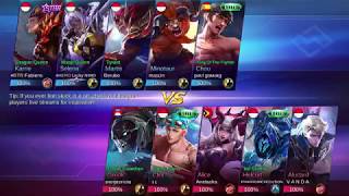 Skill Fabiens menggunakan Hero Karrie Mobile legends