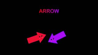 Arrow Shapes Dancing - Happy Star Dancing #shorts