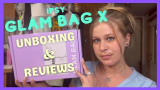 UNBOXING & REVIEW | ipsy glam bag x • february, ‘22 | melissajackson07