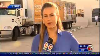 WSVN 7 | Feeding South Florida's Hurricane Irma Planning + Relief Efforts