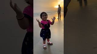 ## Cute 🥰 Aviga baby funtime@ beach