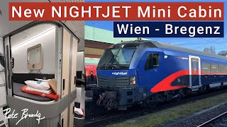 TRIP REPORT | ÖBB Nightjet New Generation | Mini Cabin couchette | Vienna to Bregenz