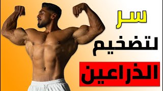 تمارين التي يعتمد عليها اندري ديو لتضخيم الذراعين  #andreideiu