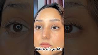 L'Oreal Panorama vs Maybelline Sky  High mascara #shorts #mascara #viralmakeup #makeupcomparison