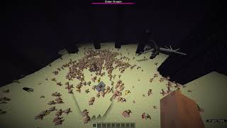 10000 Piglin V/S Ender Dragon || Who Will Win