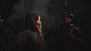 Mortal Kombat 1 Ghostface Fatality 1 Slashing The Fourth Wall (Close)