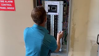 Siemens Electrical Panel Breaker Box cover replacement