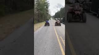 Raptor700 with big 3 vs big bore scrambler 1000