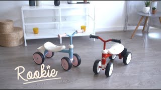 Smoby - Rookie Ride-On Red  + Rookie Ride-On Pink [EN]