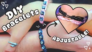 ‧₊˚♡ Easy Handmade Friendship Bracelets | cute gifts ♡˚₊‧