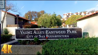 Valdez alley Eastwood park short walk  in Ventura CA in 4K