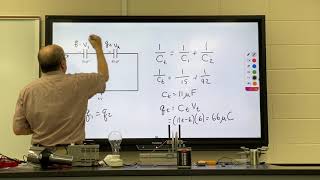 Mathematics of Series and Parallel Capacitors